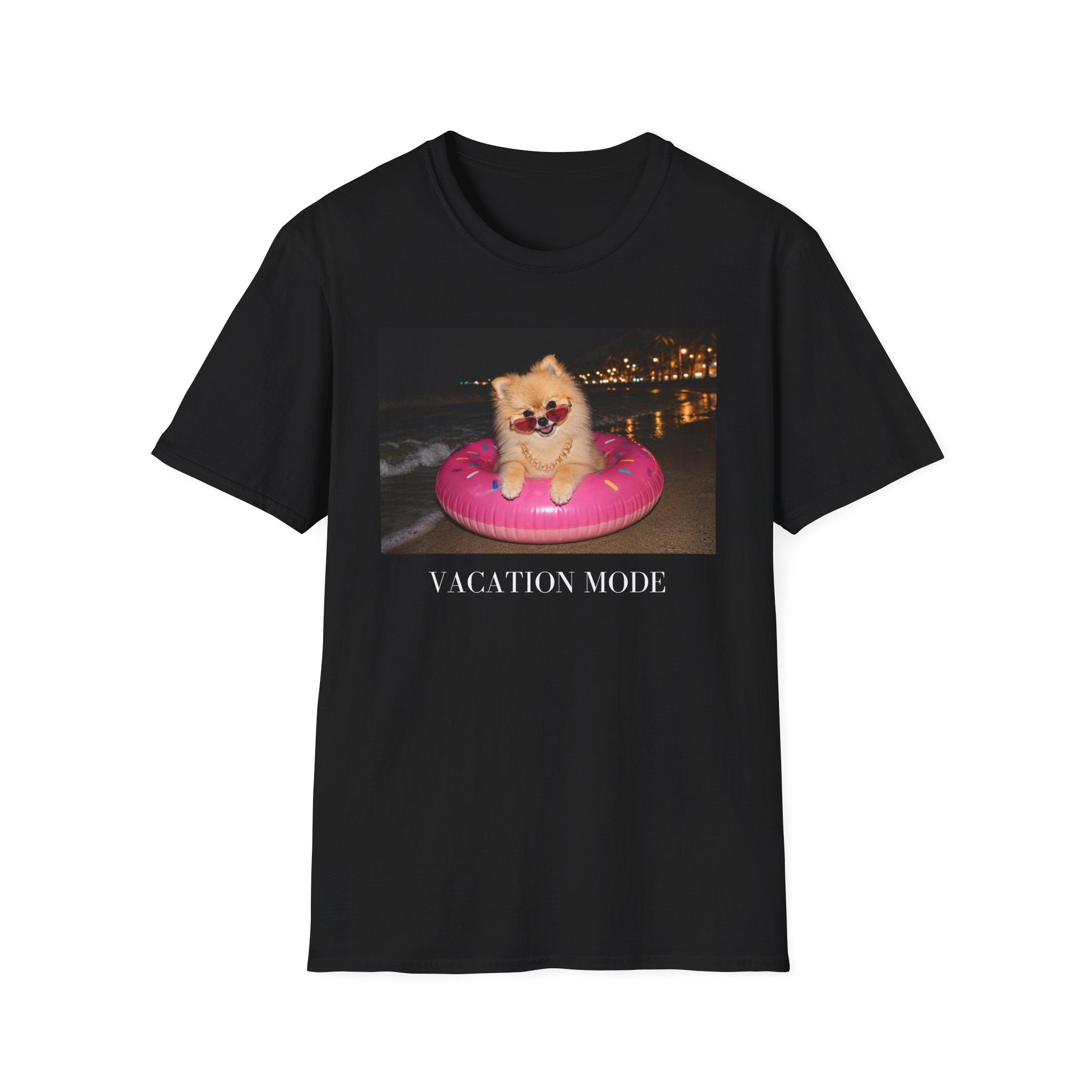 Vacation Mode Pomeranian Beach Shirt | Funny Summer Dog Tee