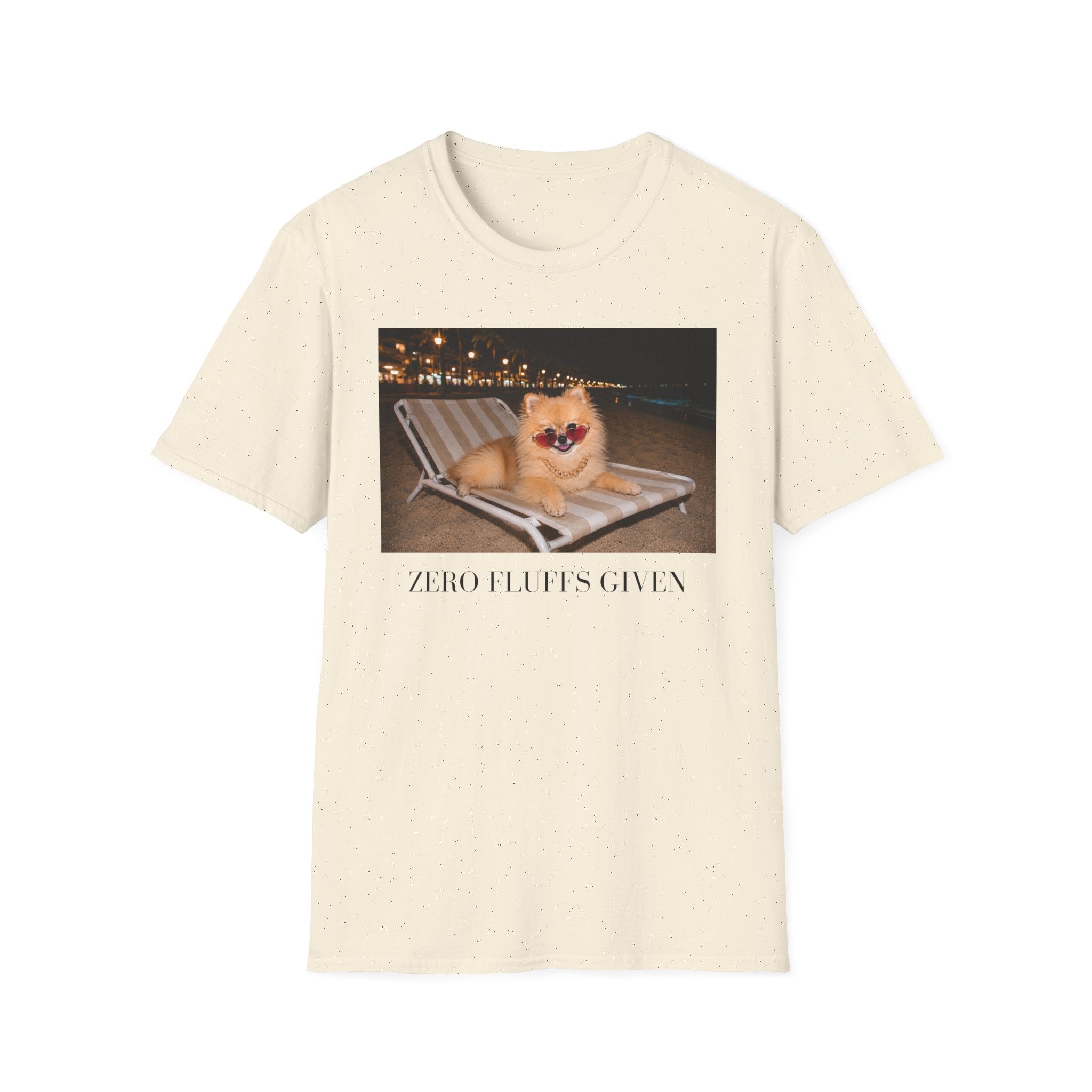 Zero Fluffs Given Pomeranian Shirt | Sassy Dog Mom Tee