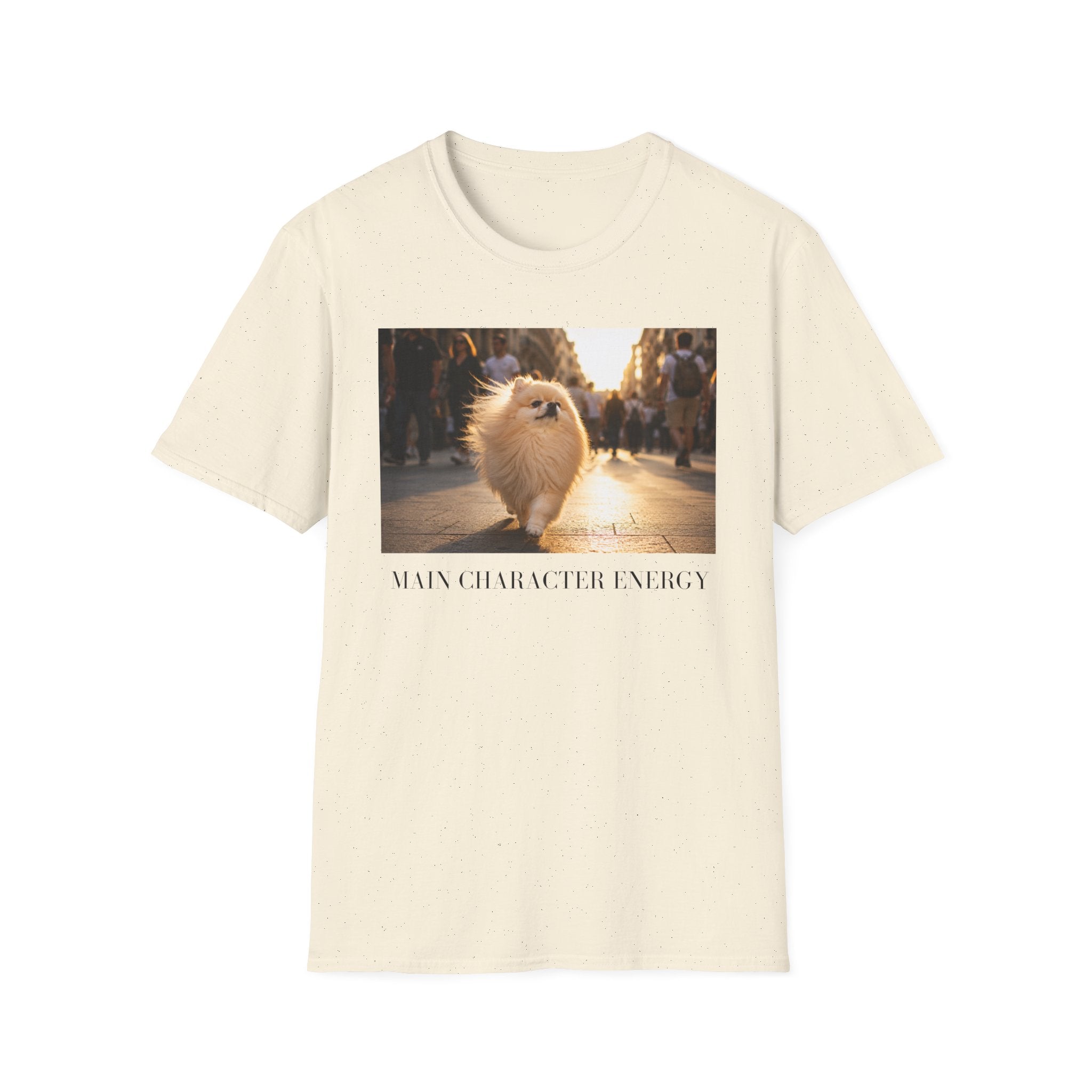 Main Character Energy | Pomeranian Dog Lover Tee