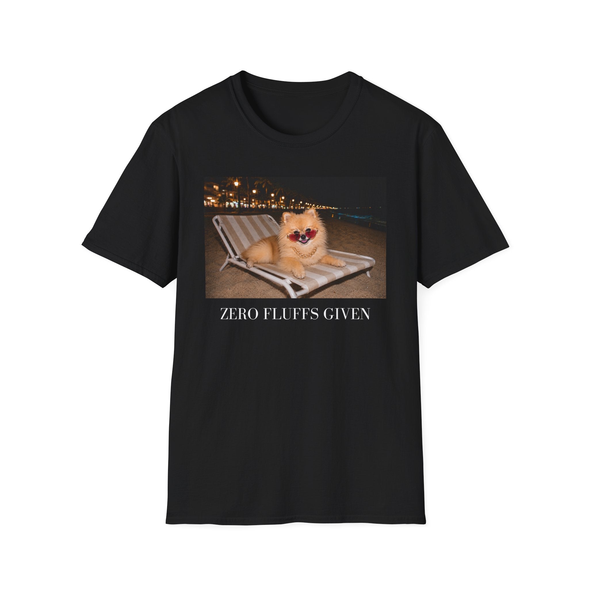Zero Fluffs Given Pomeranian Shirt | Sassy Dog Mom Tee