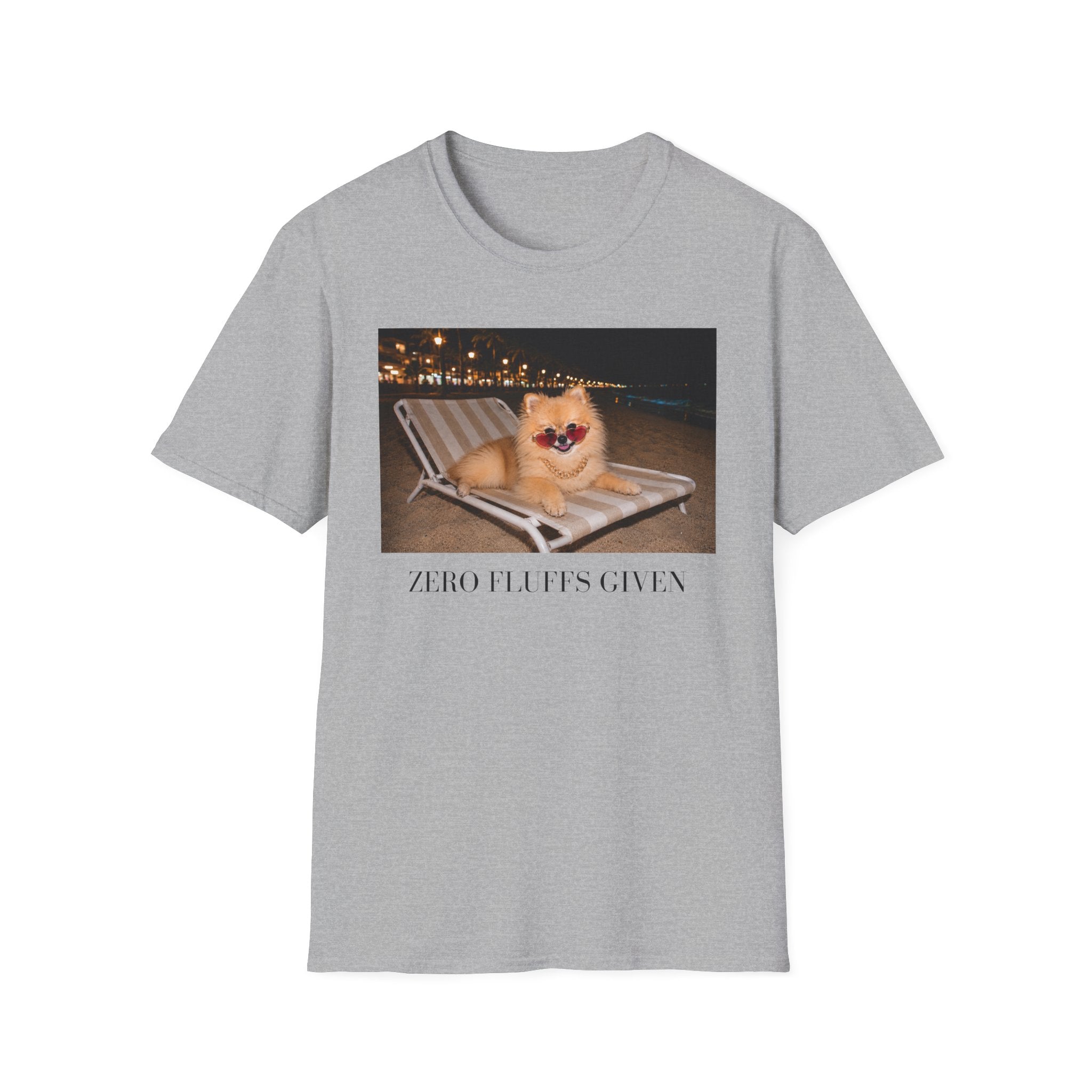 Zero Fluffs Given Pomeranian Shirt | Sassy Dog Mom Tee
