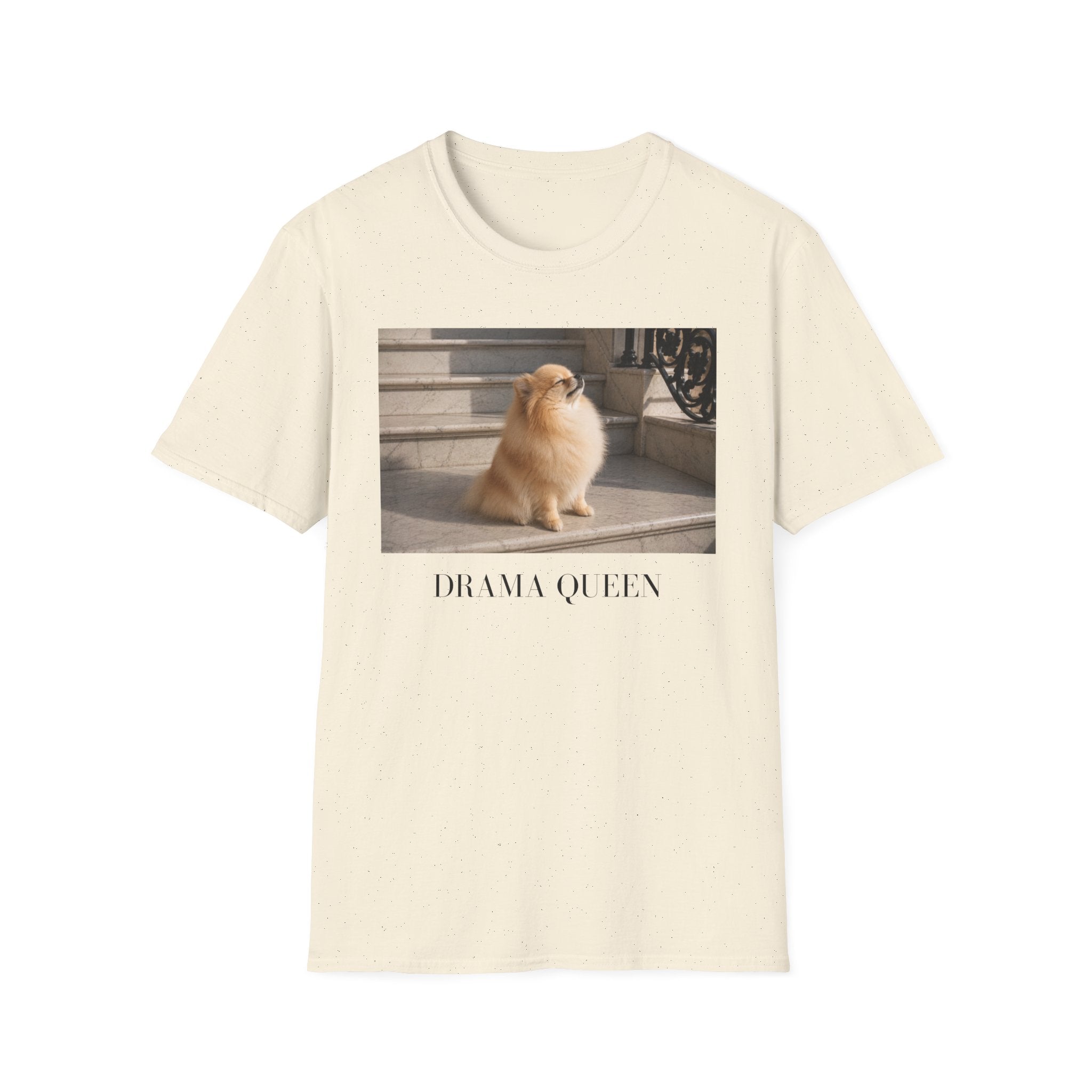 Drama Queen  Pomeranian Shirt | Funny Dog Mom Tee, Pet Lover Gift