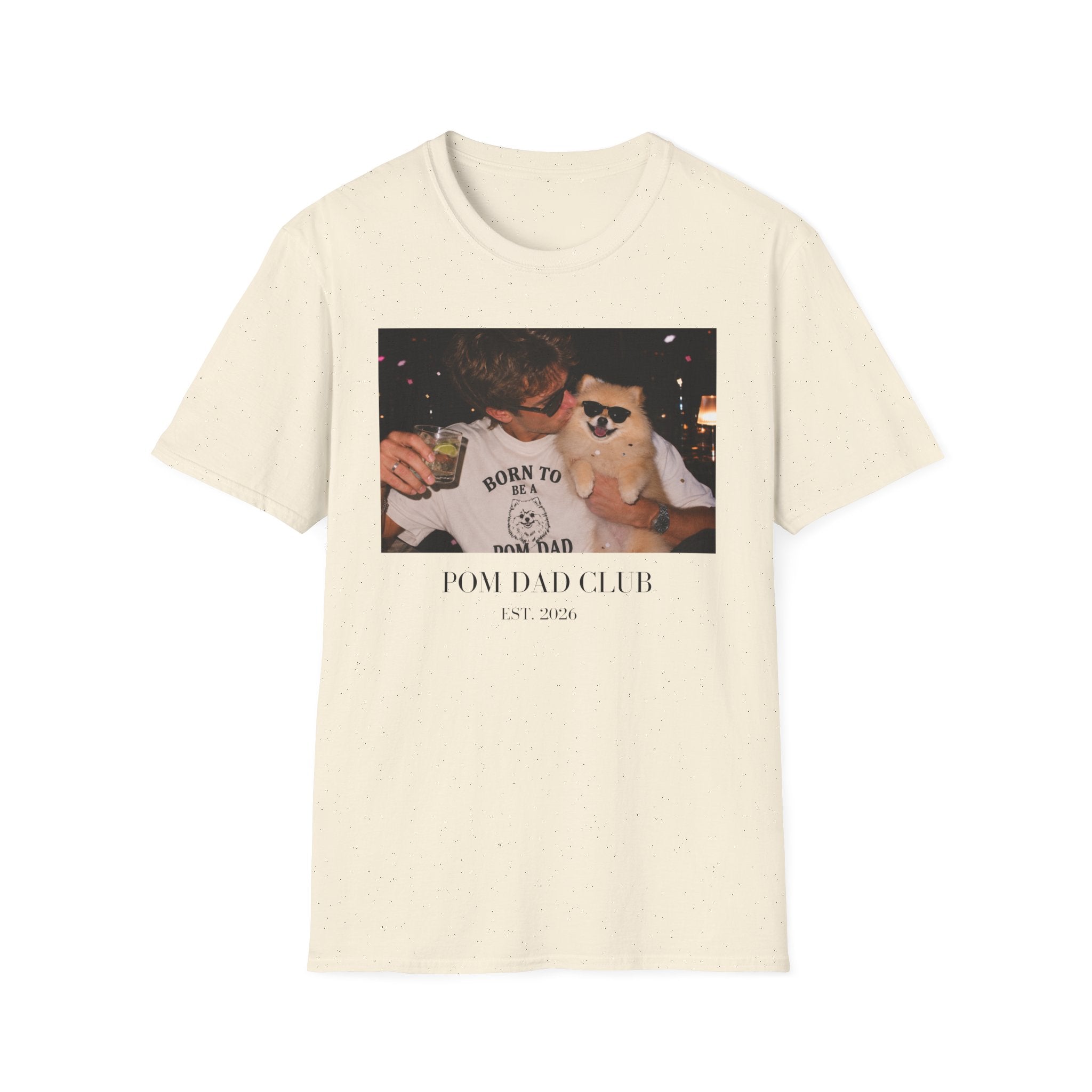 Pom Dad Club Shirt, Dog Dad Gift, Y2K Graphic Tee