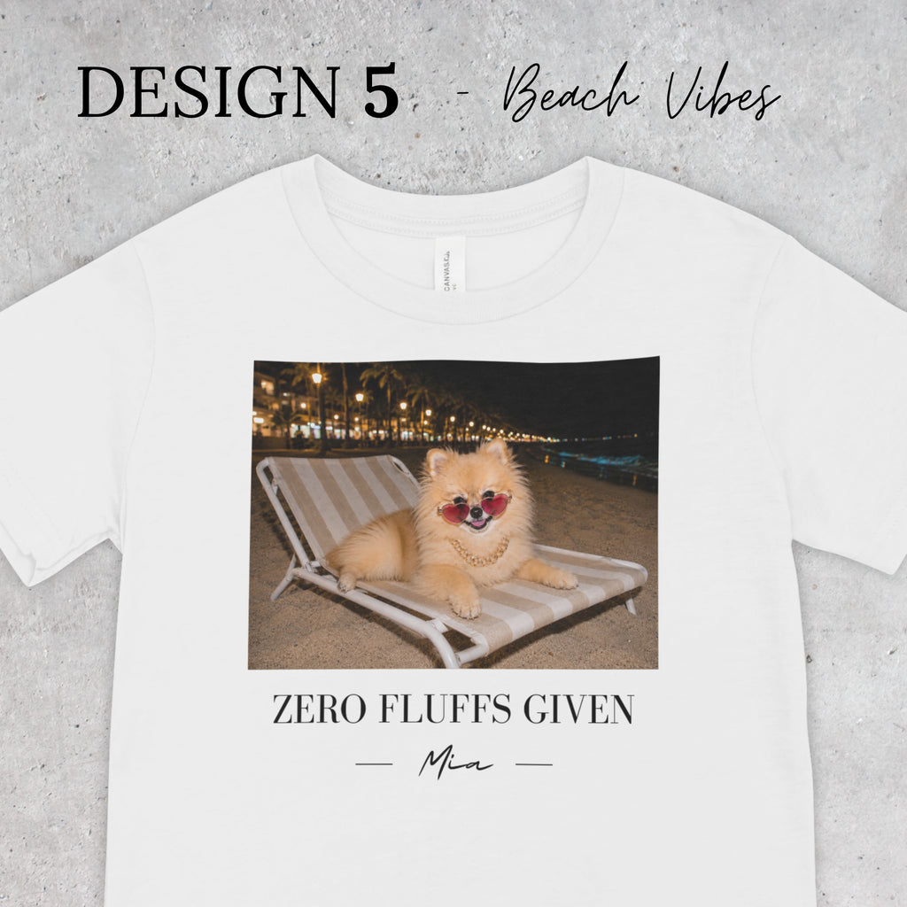 Custom Pomeranian T-Shirt | Dog’s photo & name