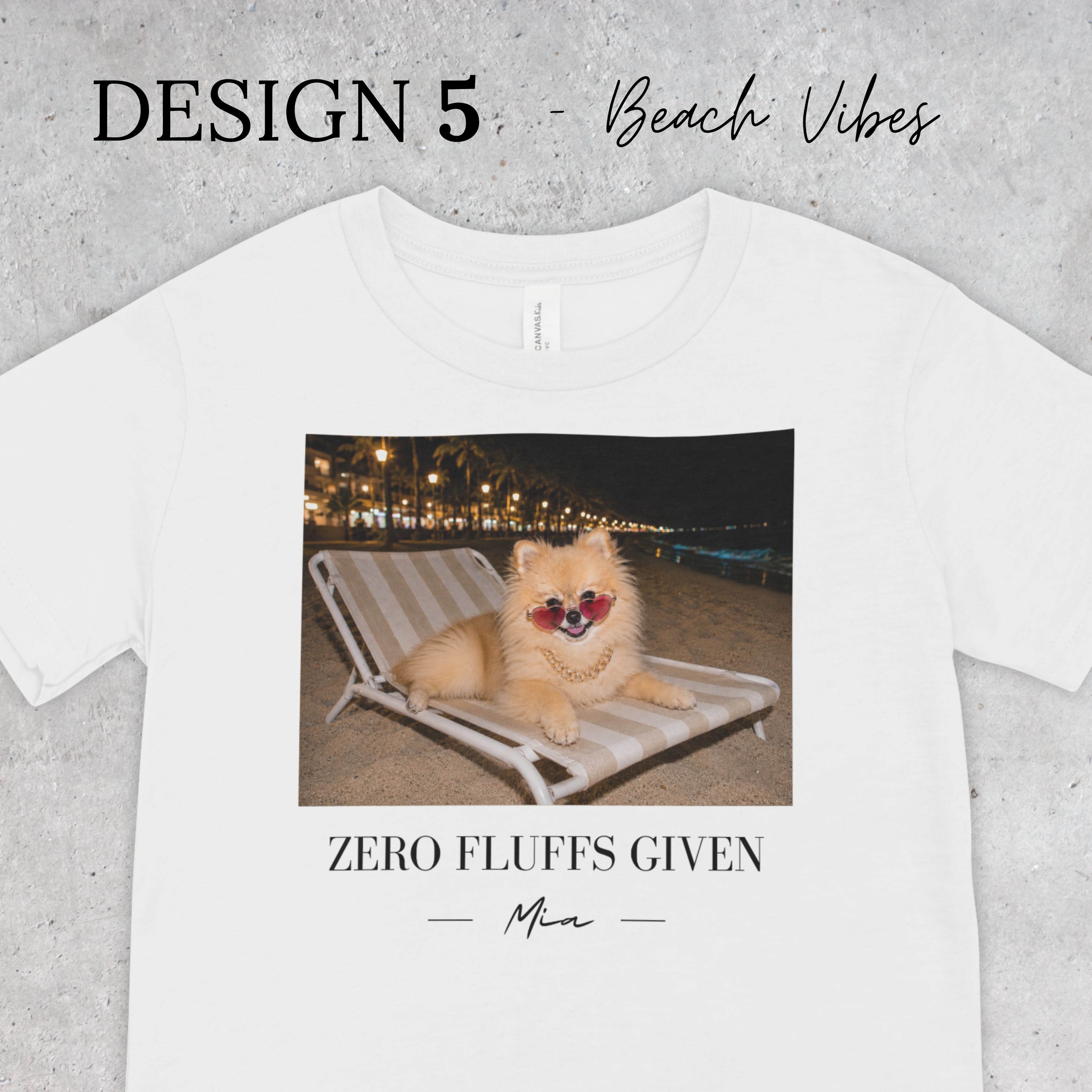 Custom Pomeranian T-Shirt | Dog’s photo & name