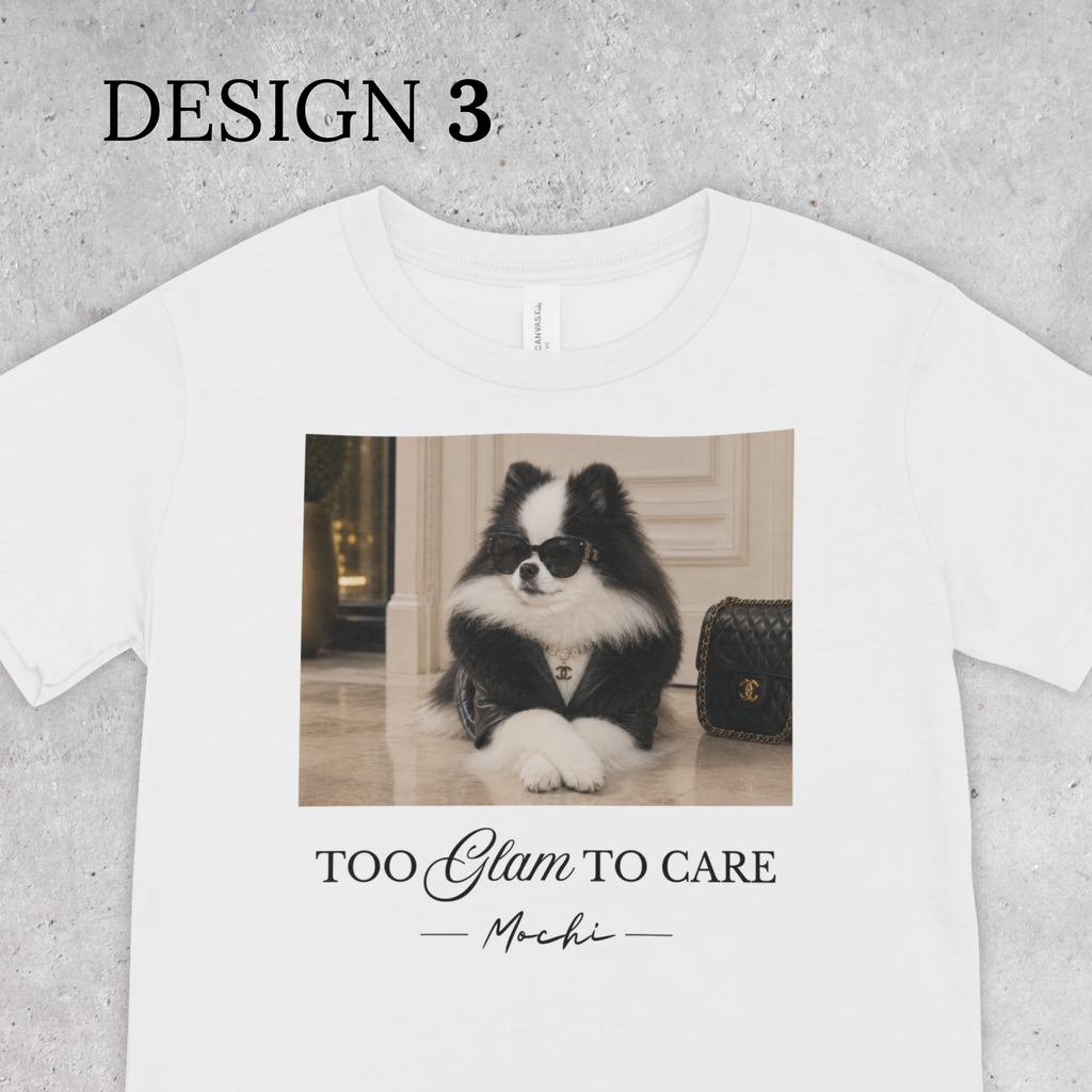 Custom Pomeranian T-Shirt | Dog’s photo & name