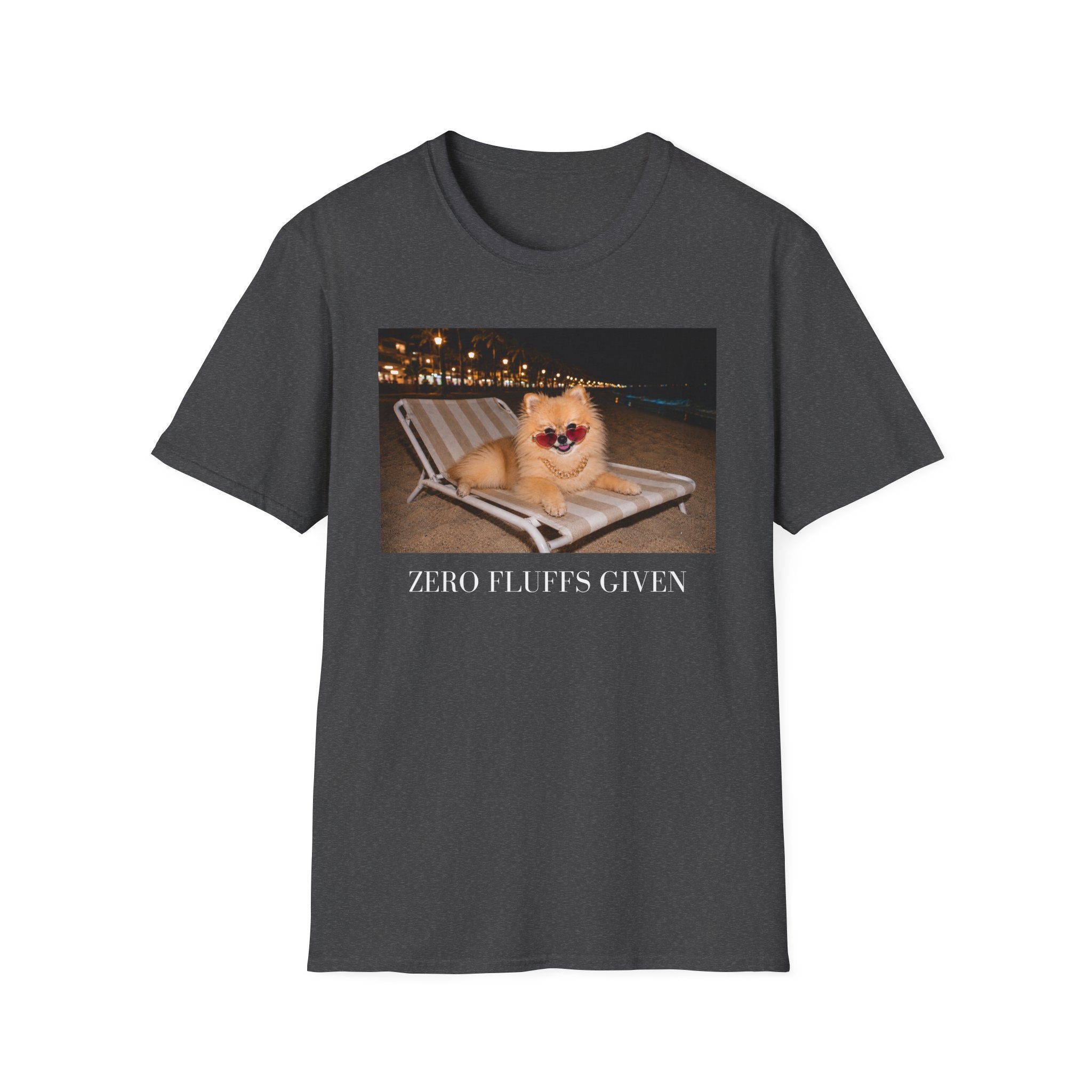 Zero Fluffs Given Pomeranian Shirt | Sassy Dog Mom Tee
