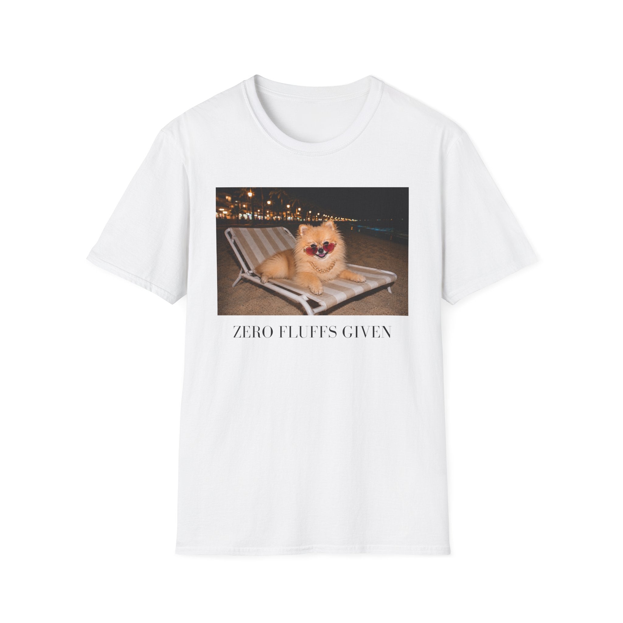 Zero Fluffs Given Pomeranian Shirt | Sassy Dog Mom Tee