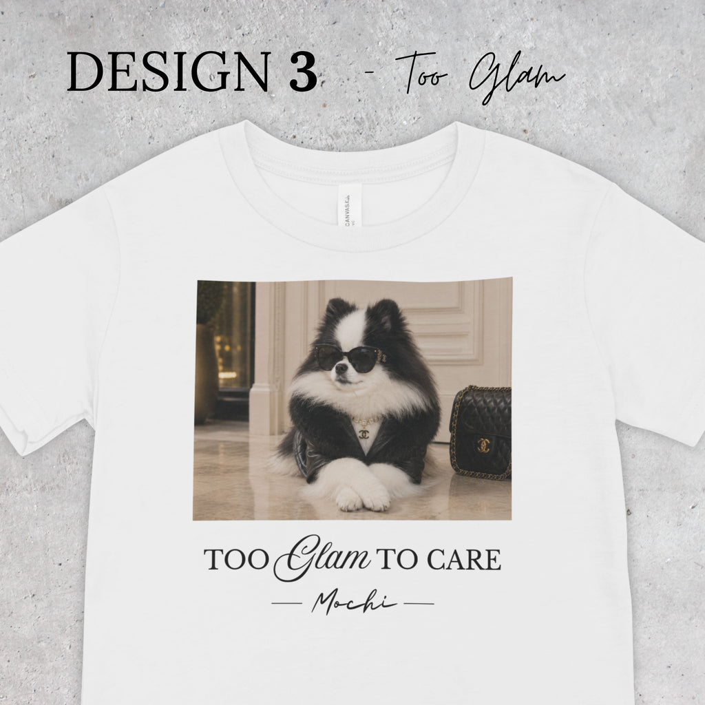 Custom Pomeranian T-Shirt | Dog’s photo & name