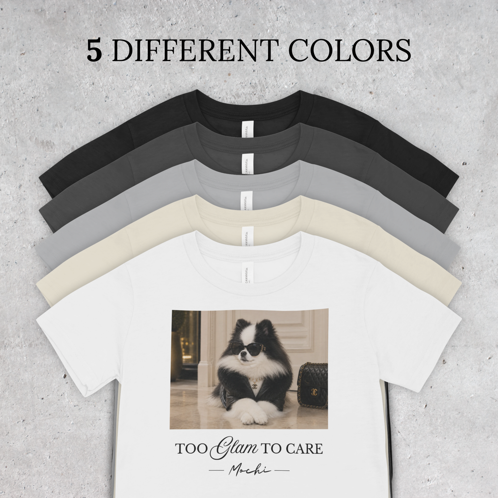 Custom Pomeranian T-Shirt | Dog’s photo & name
