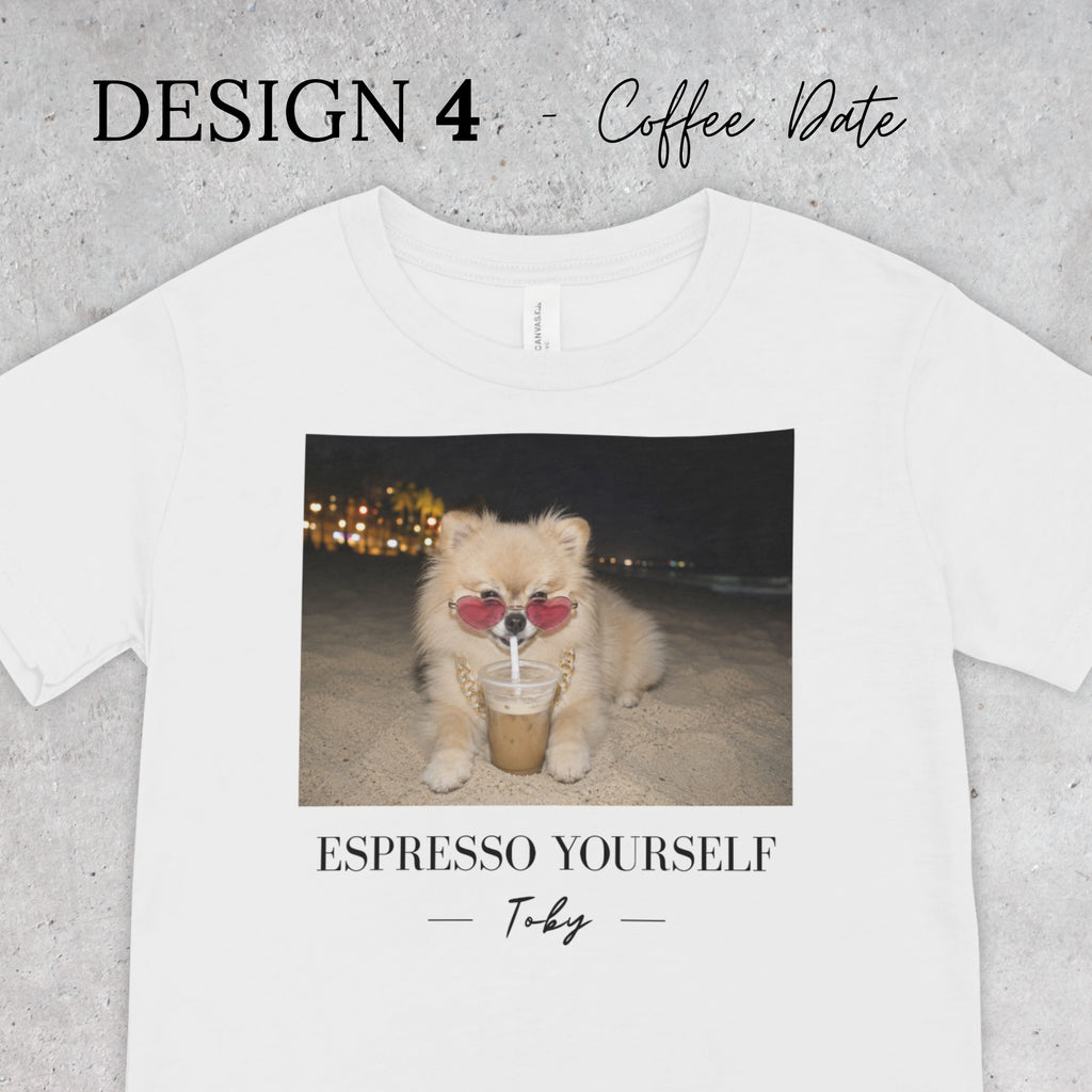 Custom Pomeranian T-Shirt | Dog’s photo & name