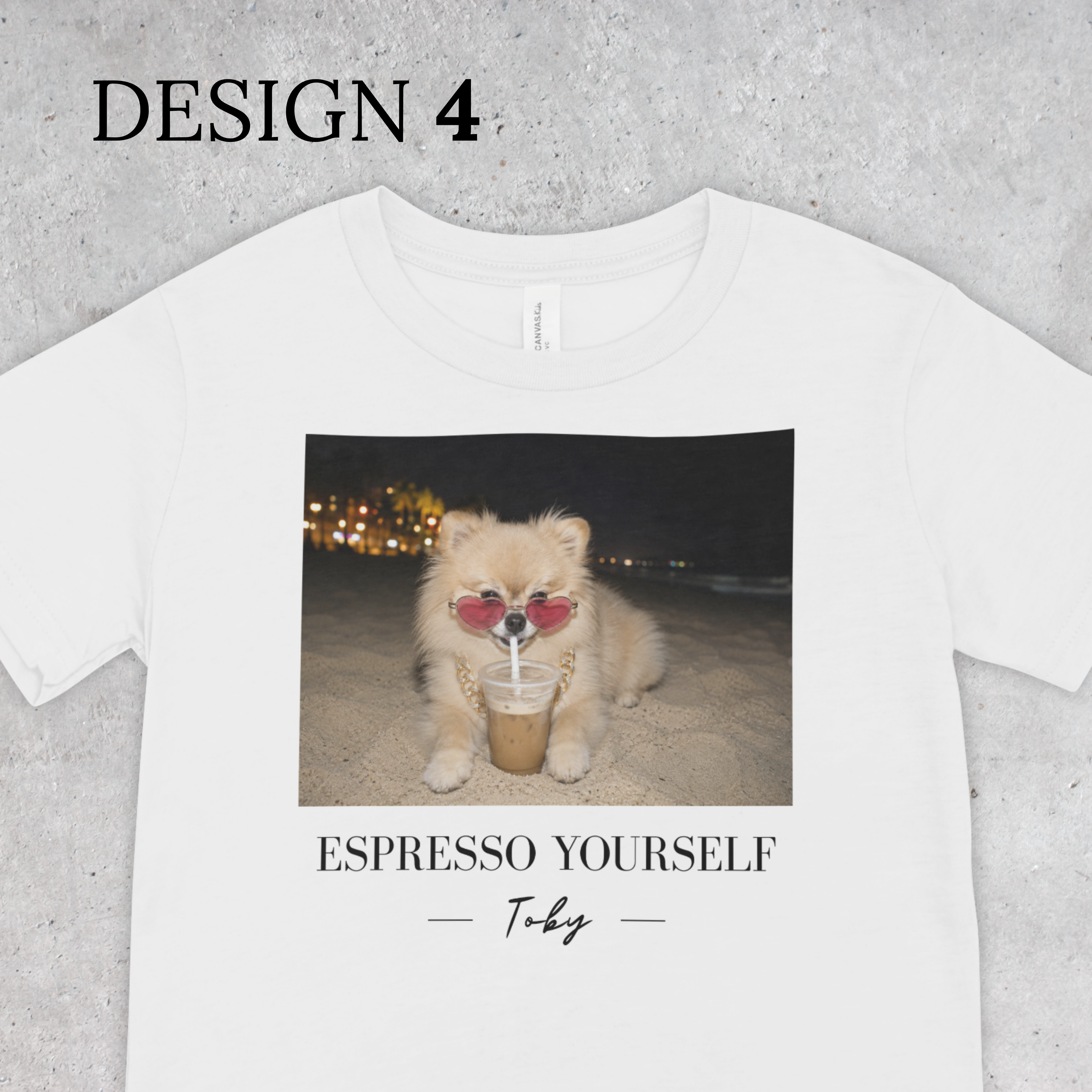 Custom Pomeranian T-Shirt | Dog’s photo & name