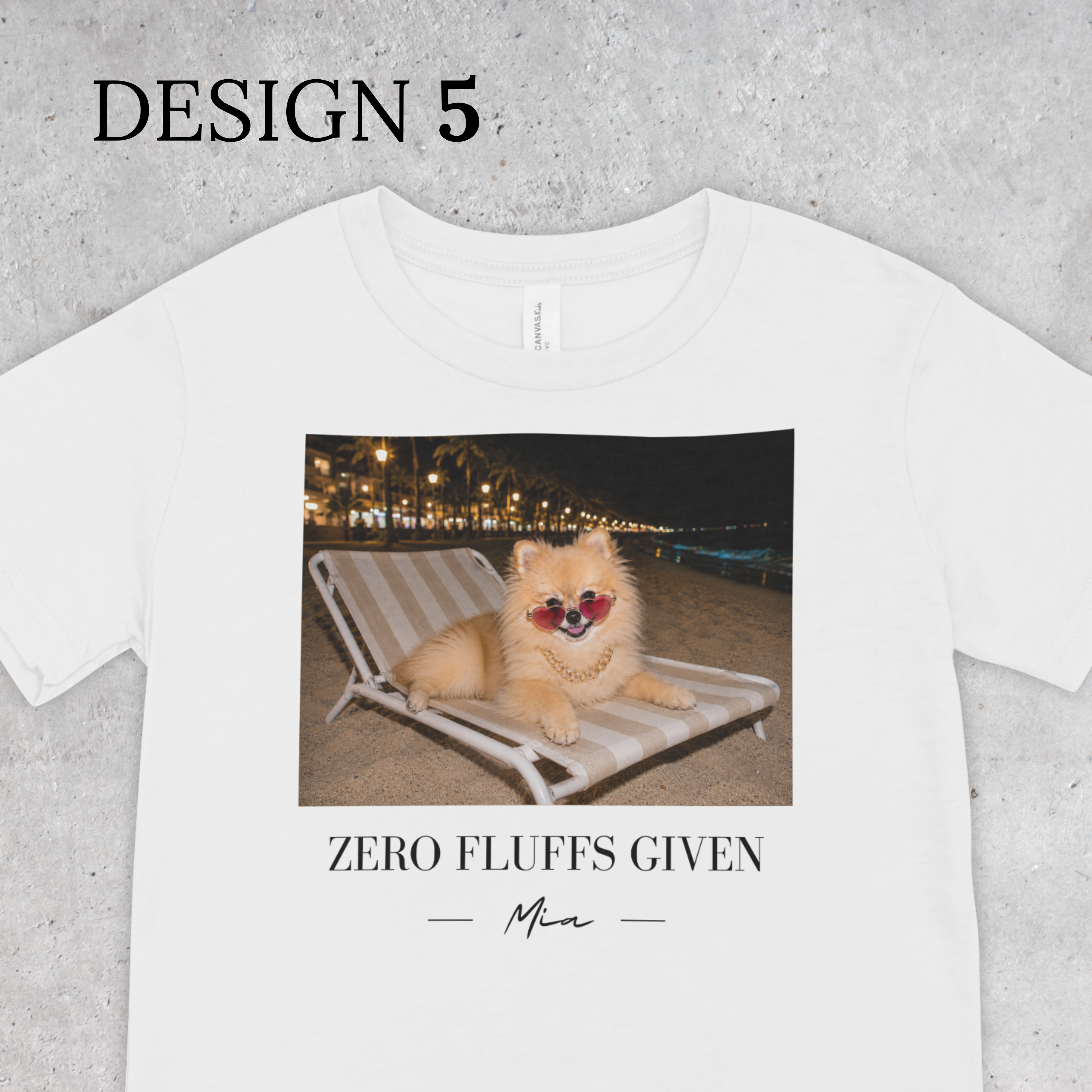 Custom Pomeranian T-Shirt | Dog’s photo & name