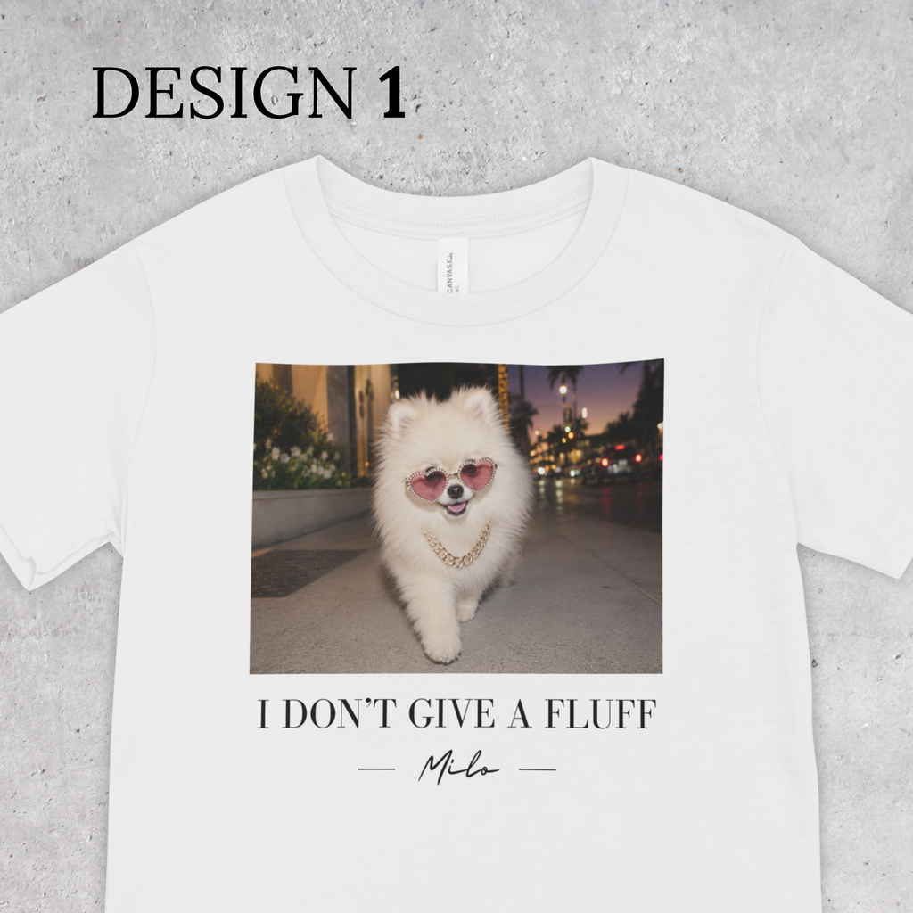 Custom Pomeranian T-Shirt | Dog’s photo & name