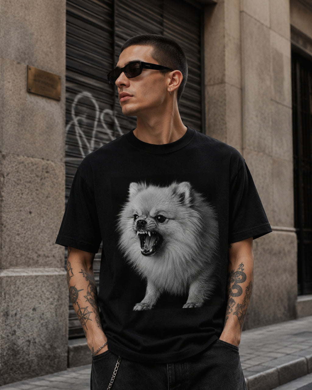Angry Pomeranian T-Shirt