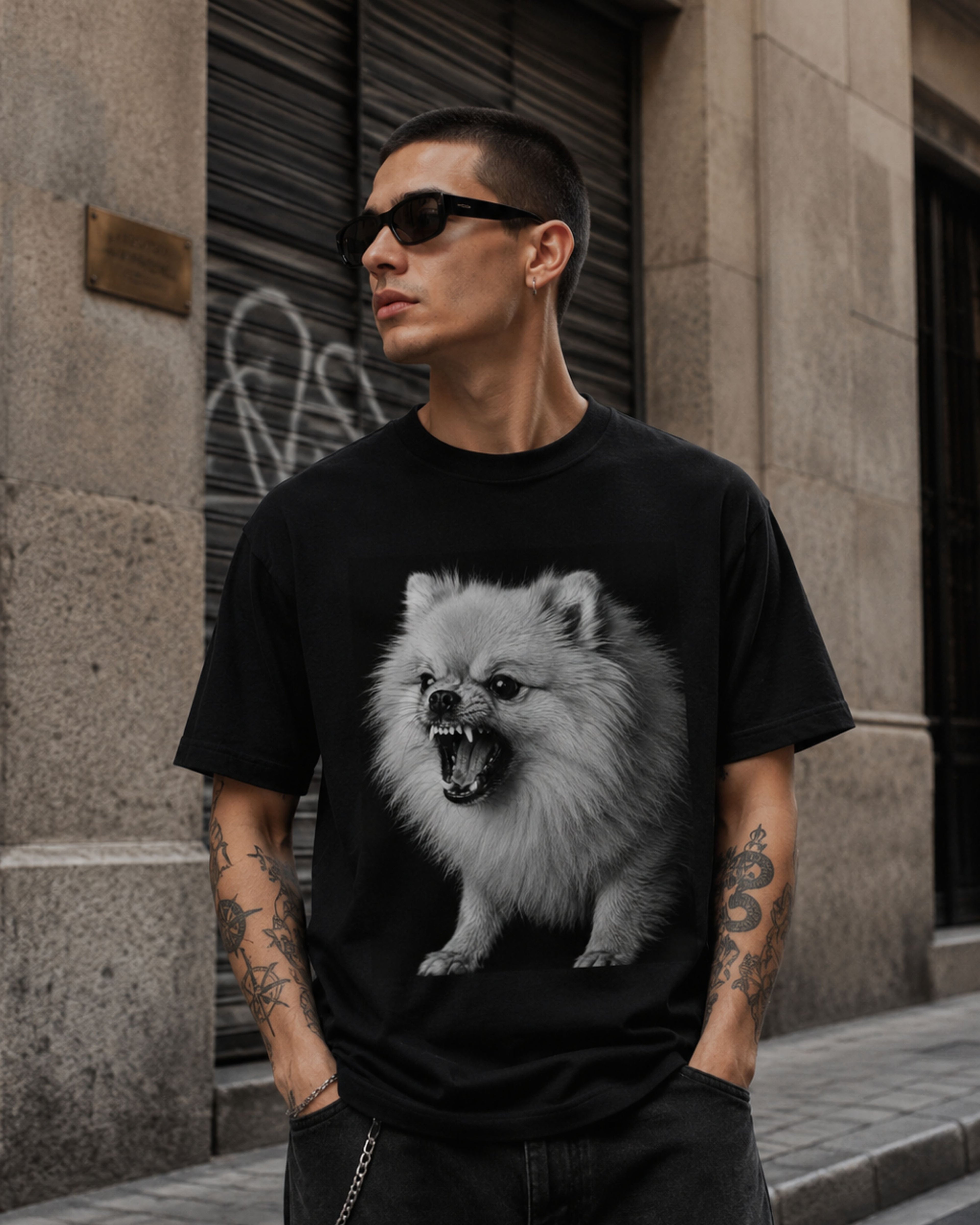 Angry Pomeranian T-Shirt