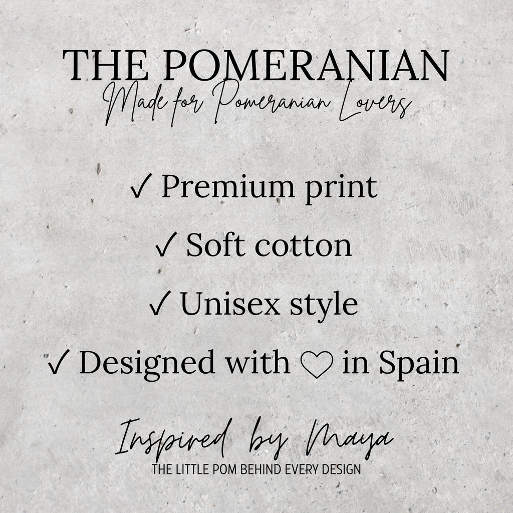 Custom Pomeranian T-Shirt | Personalized Dog Portrait & Name | Pomeranian Mom or Dad | Gift for Pomeranian Lovers