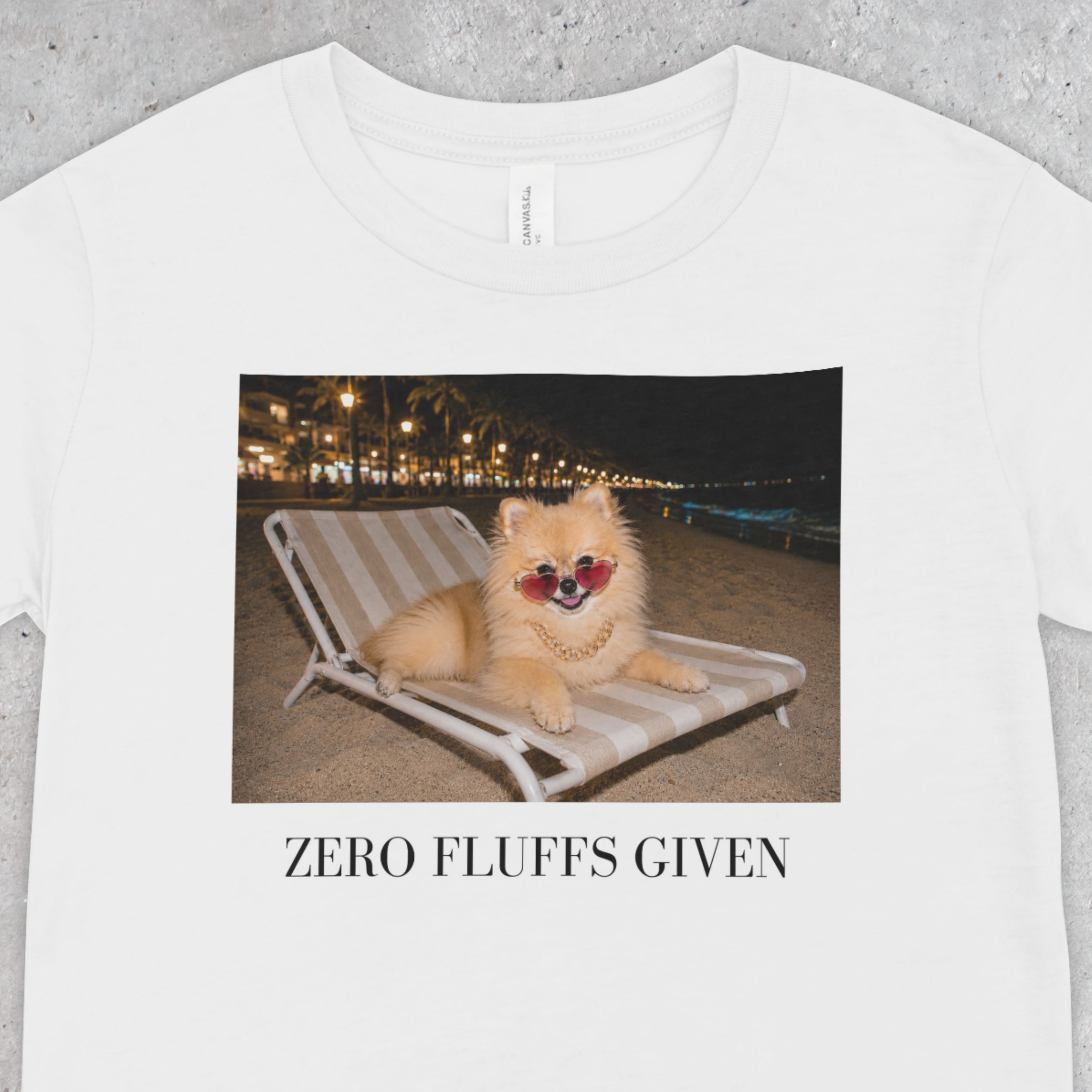 Zero Fluffs Given Pomeranian Shirt | Sassy Dog Mom Tee