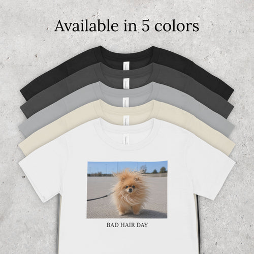 Bad Hair Day Pomeranian Shirt | Funny Dog Lover Unisex Tee