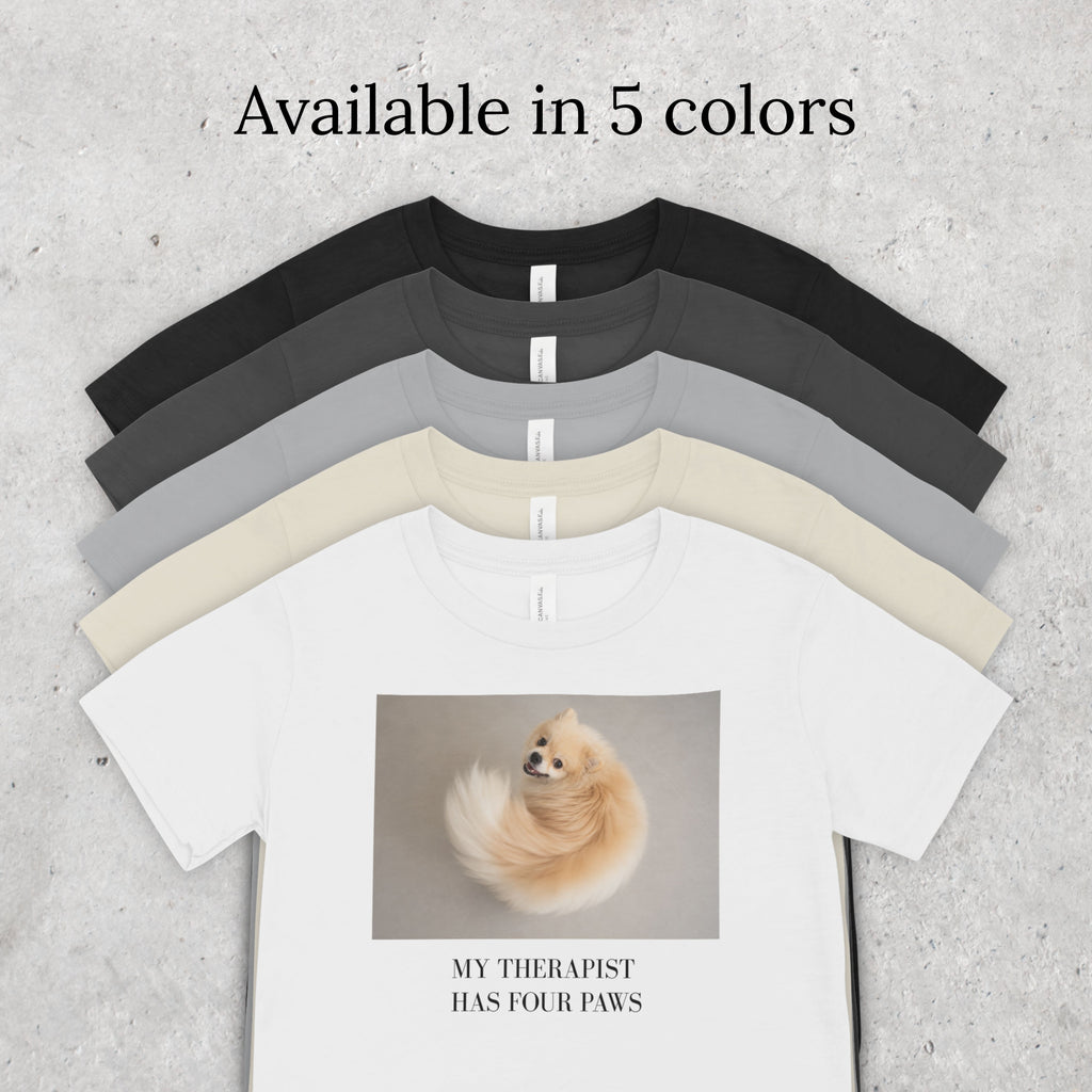 My Therapist Has Four Paws | Dog Mom Dad Tee