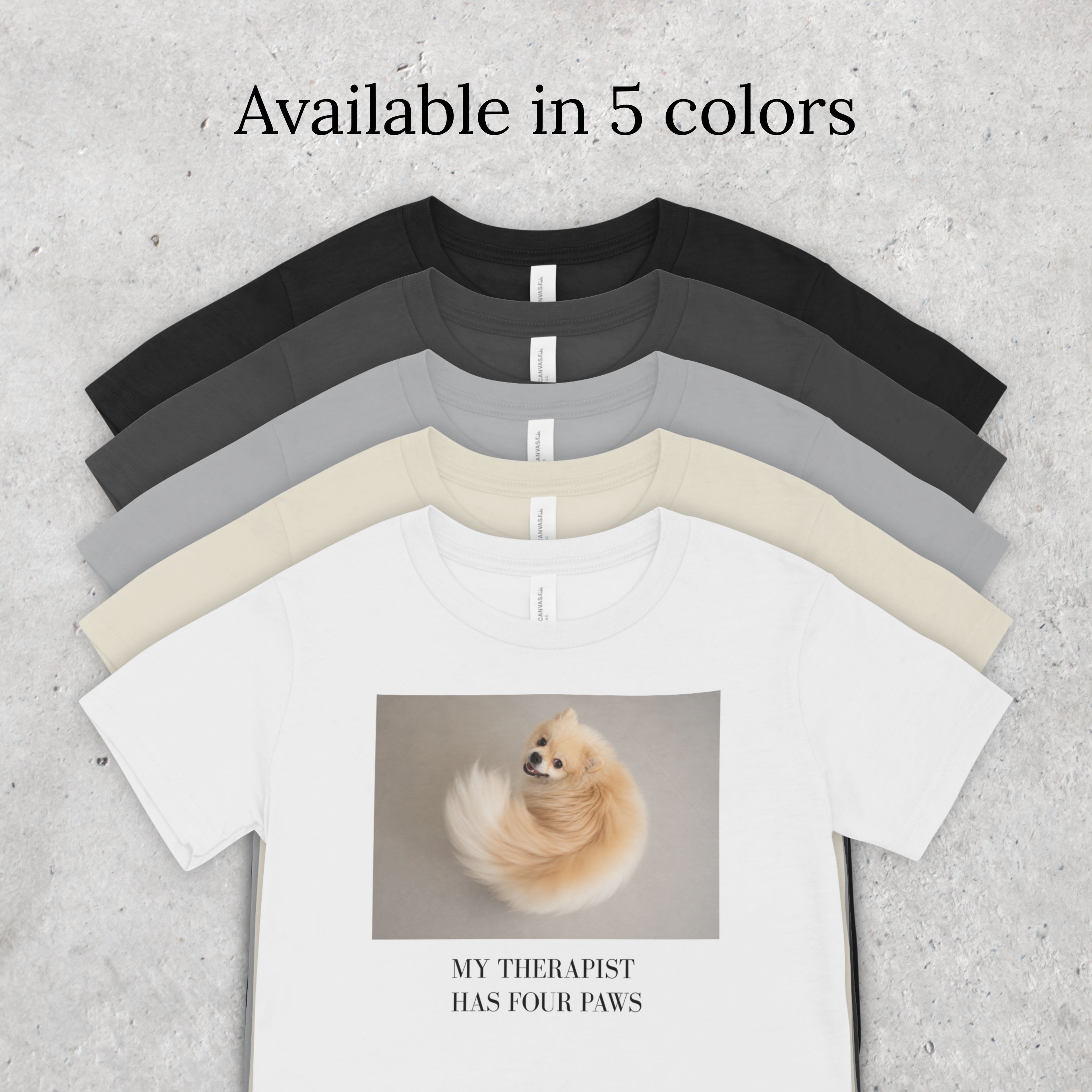 My Therapist Has Four Paws | Dog Mom Dad Tee