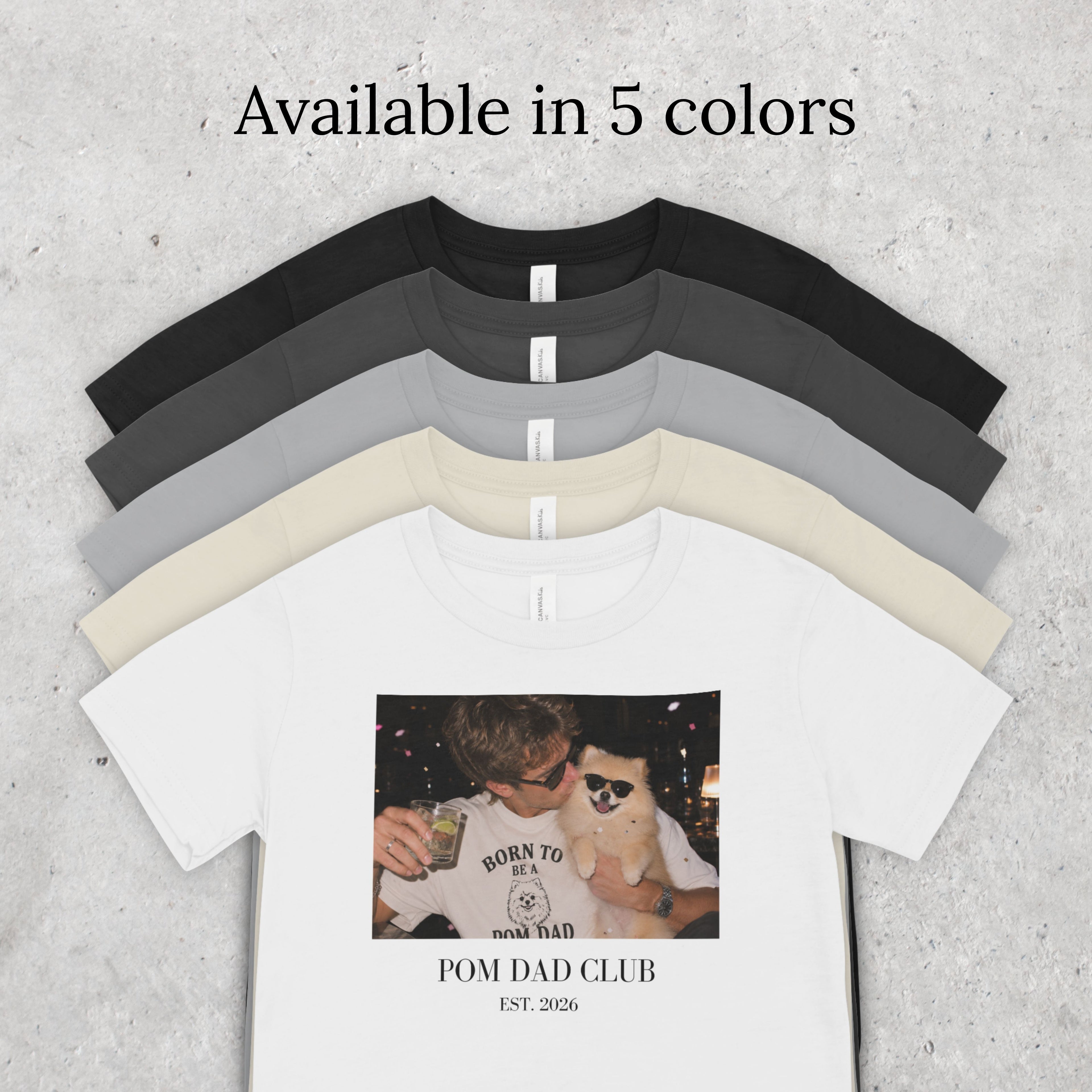 Pom Dad Club Shirt, Dog Dad Gift, Y2K Graphic Tee