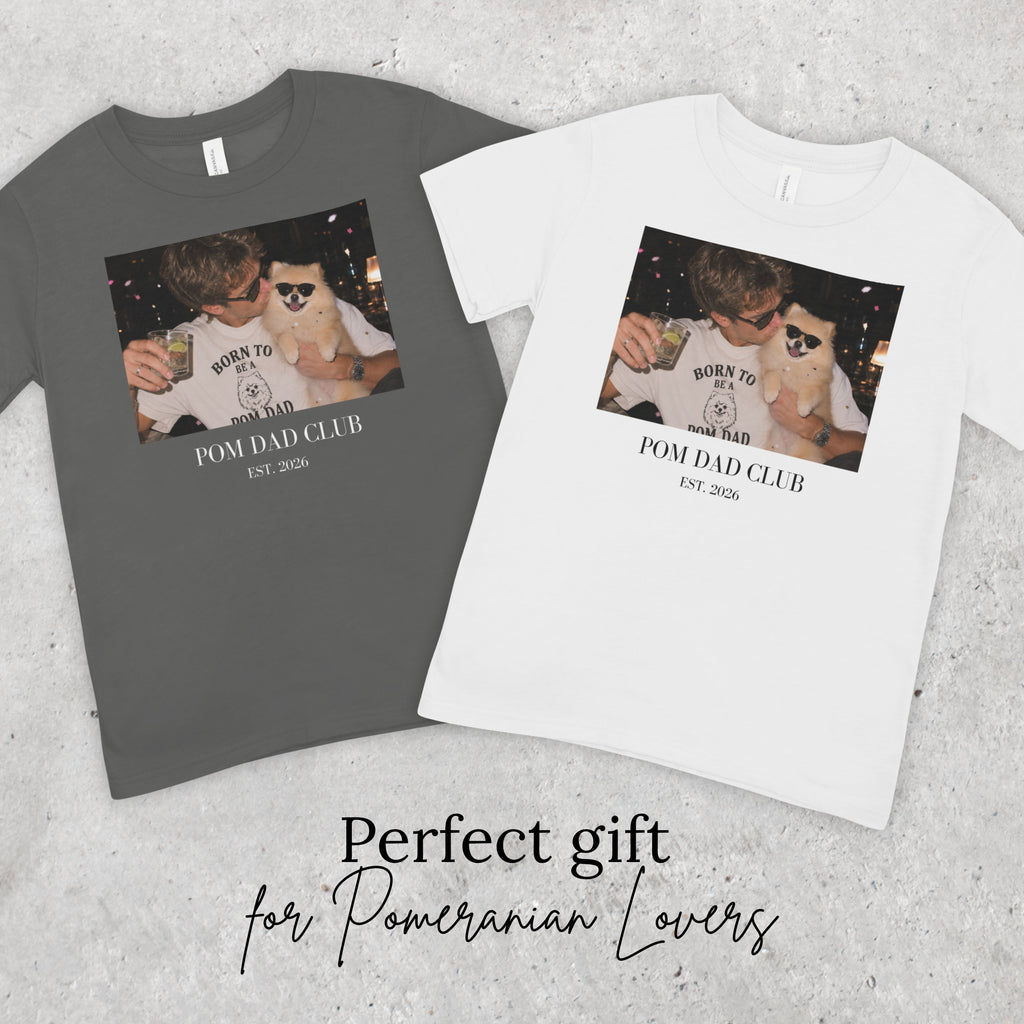 Pom Dad Club Shirt, Dog Dad Gift, Y2K Graphic Tee